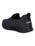 QUBA Black Men's Walking Shoes